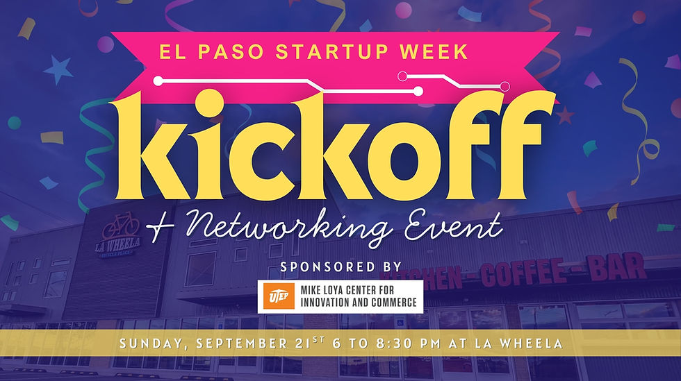 Startup Week Kickoff Event