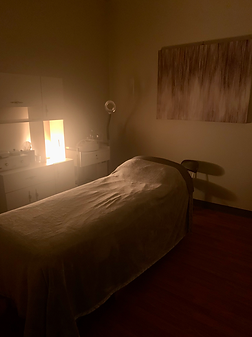 a picture of the spa room
