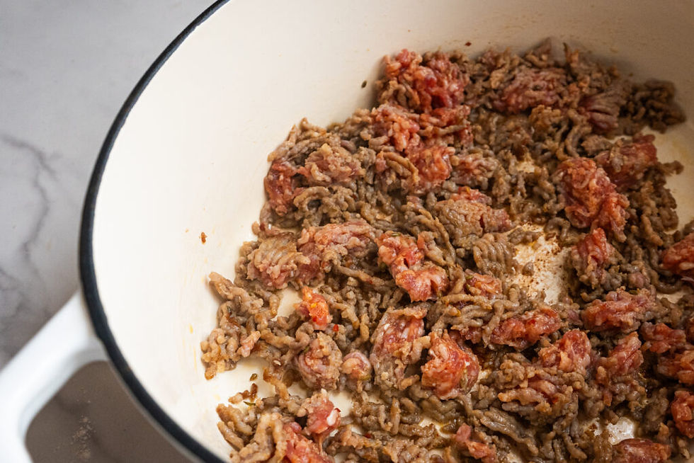 Italian Sausage In Pan