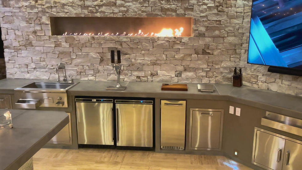 Thumbnail: Outdoor Kitchen Keg Cooler