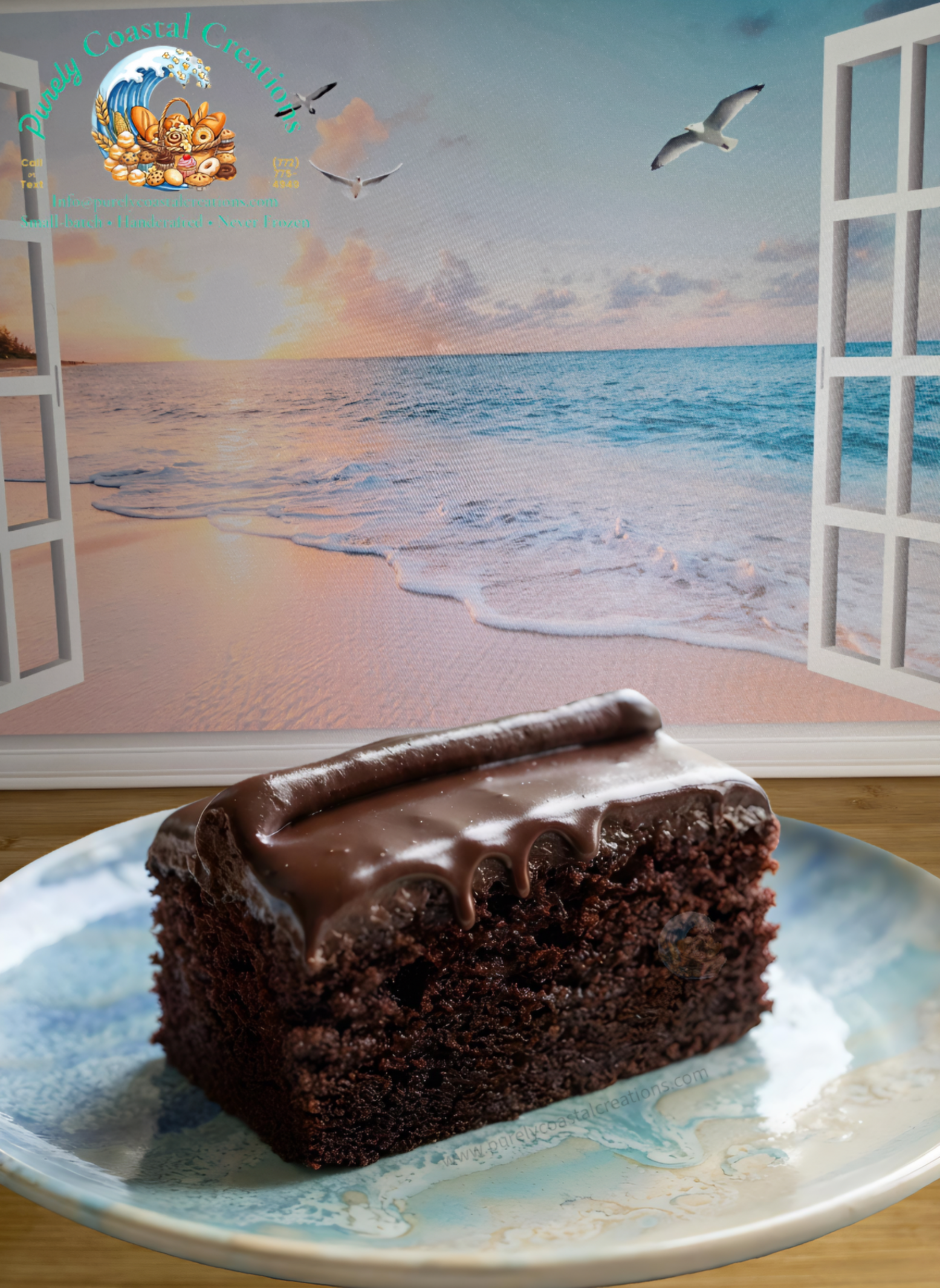 313 Sunshine Ridge Cake — Custom baked cake — Purely Coastal Creations — Port St. Lucie FL