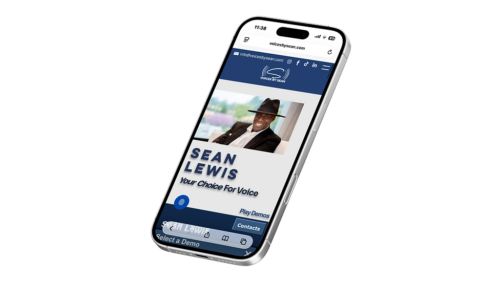 New Visuals With Nae website design showcasing thoughtful creative direction on the mobile website.