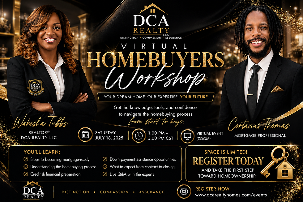 🏡 Virtual Homebuyers Workshop with Wakesha