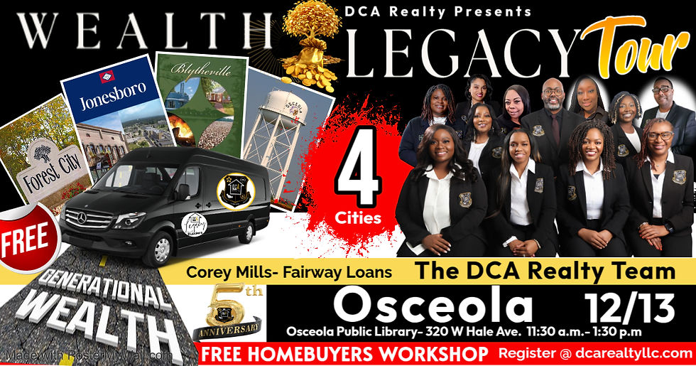 The Wealth Legacy Tour- Osceola
