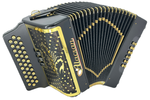 Alacran NAL3412 MX3, Compact 34 Button, 12 Bass, 3 Switch Accord w