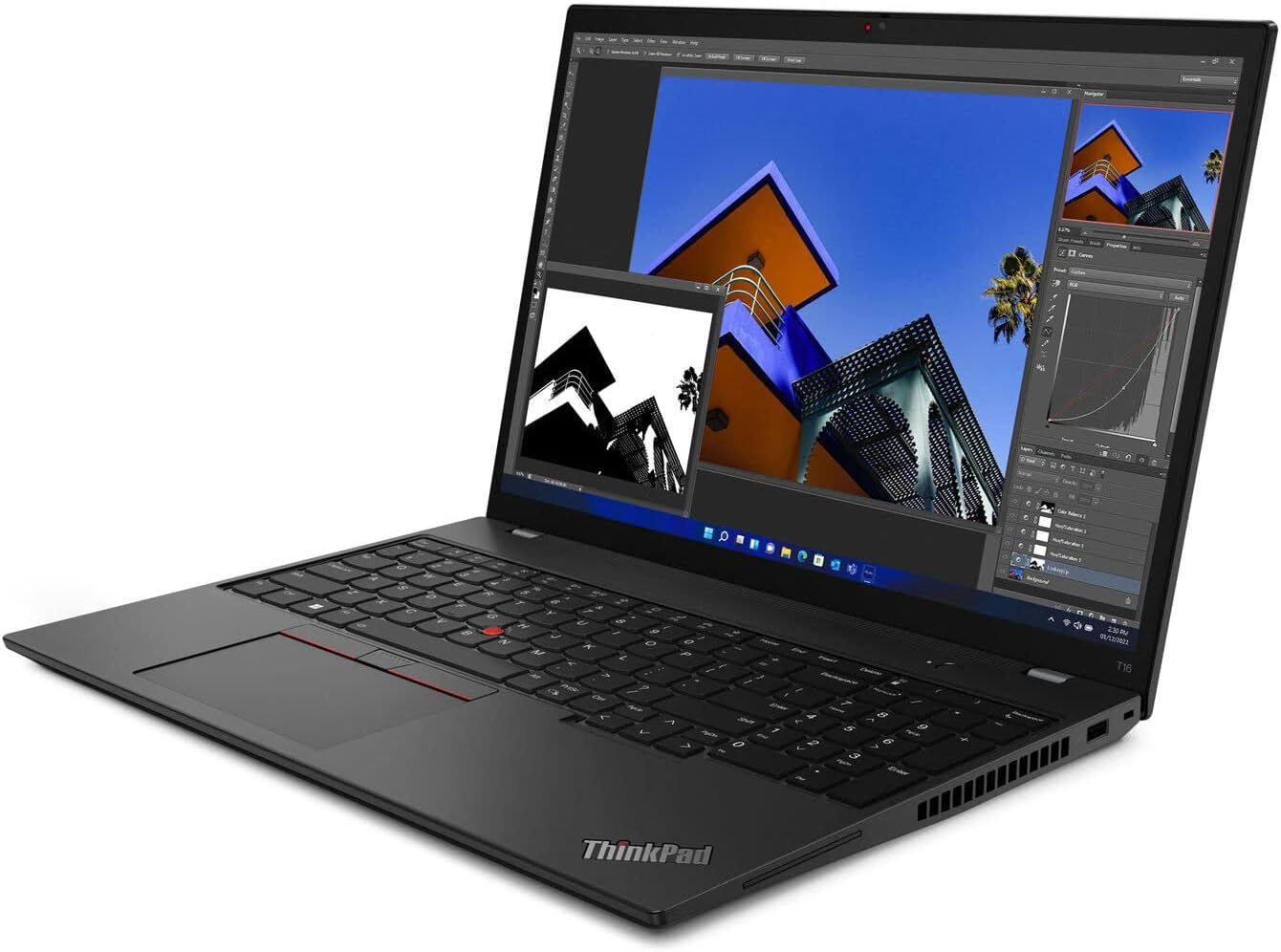 Lenovo ThinkPad T16 G1 i7-1260P 16GB RAM 512GB SSD 16" WUXGA Win 11 Pro (A)