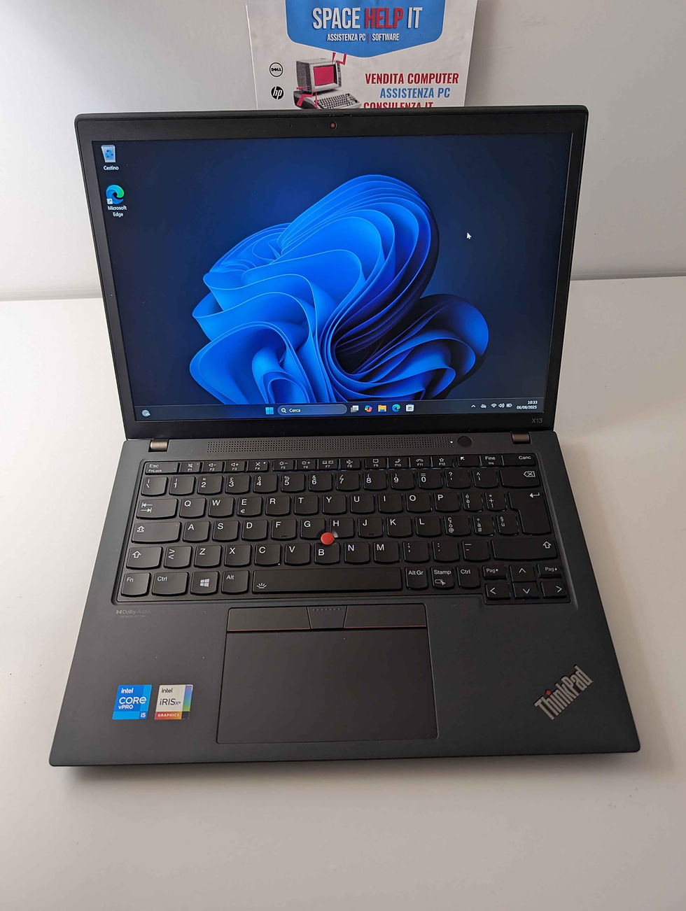 Miniatura: Lenovo ThinkPad X13 G2 Intel i5 1135G7 16GB RAM 256GB SSD 13,3" WUXGA GRADO A