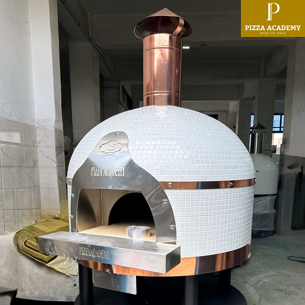 الصورة المصغرة: copper mosaic pizza oven