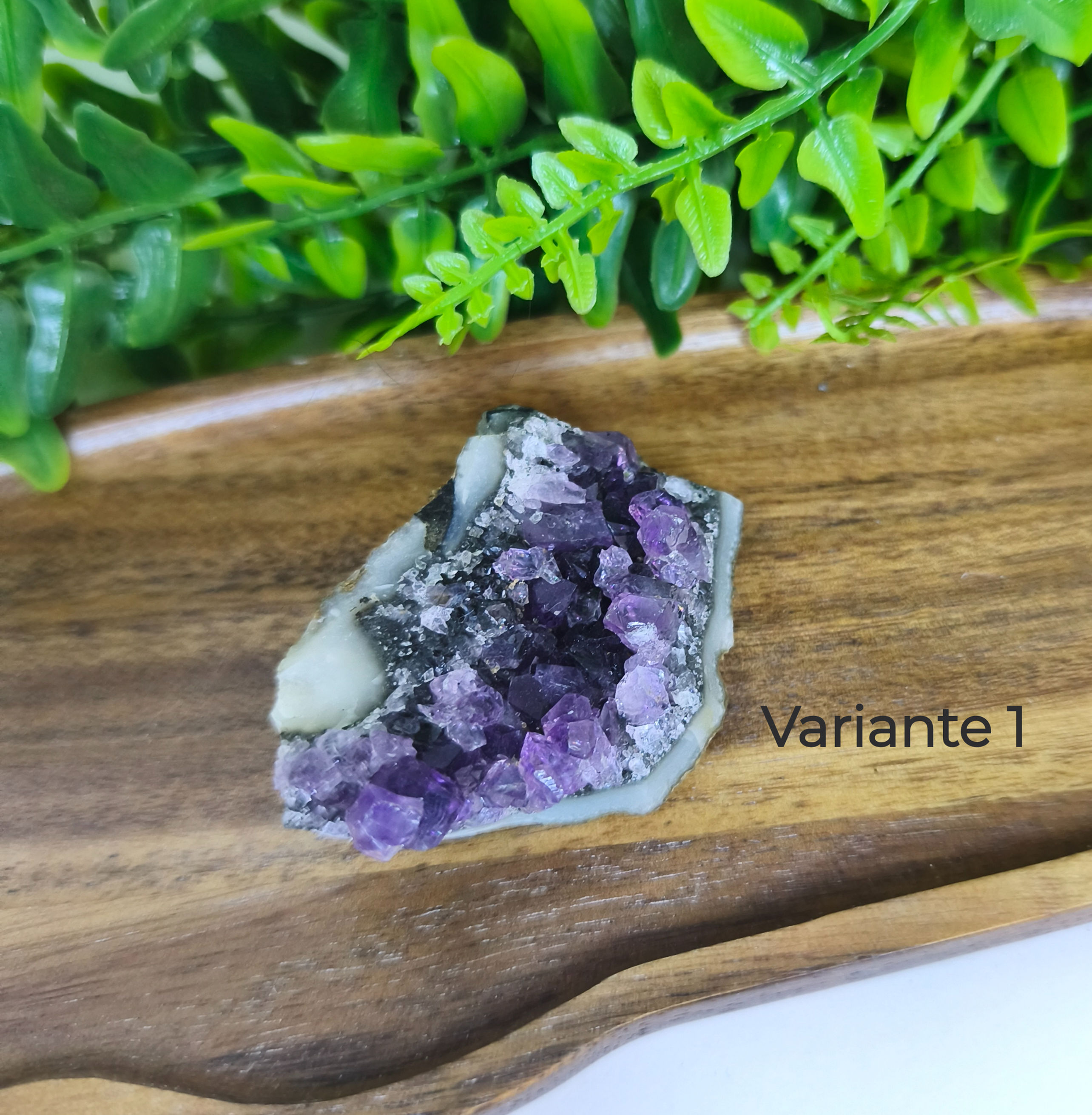 Amethyst Rohstein Cluster