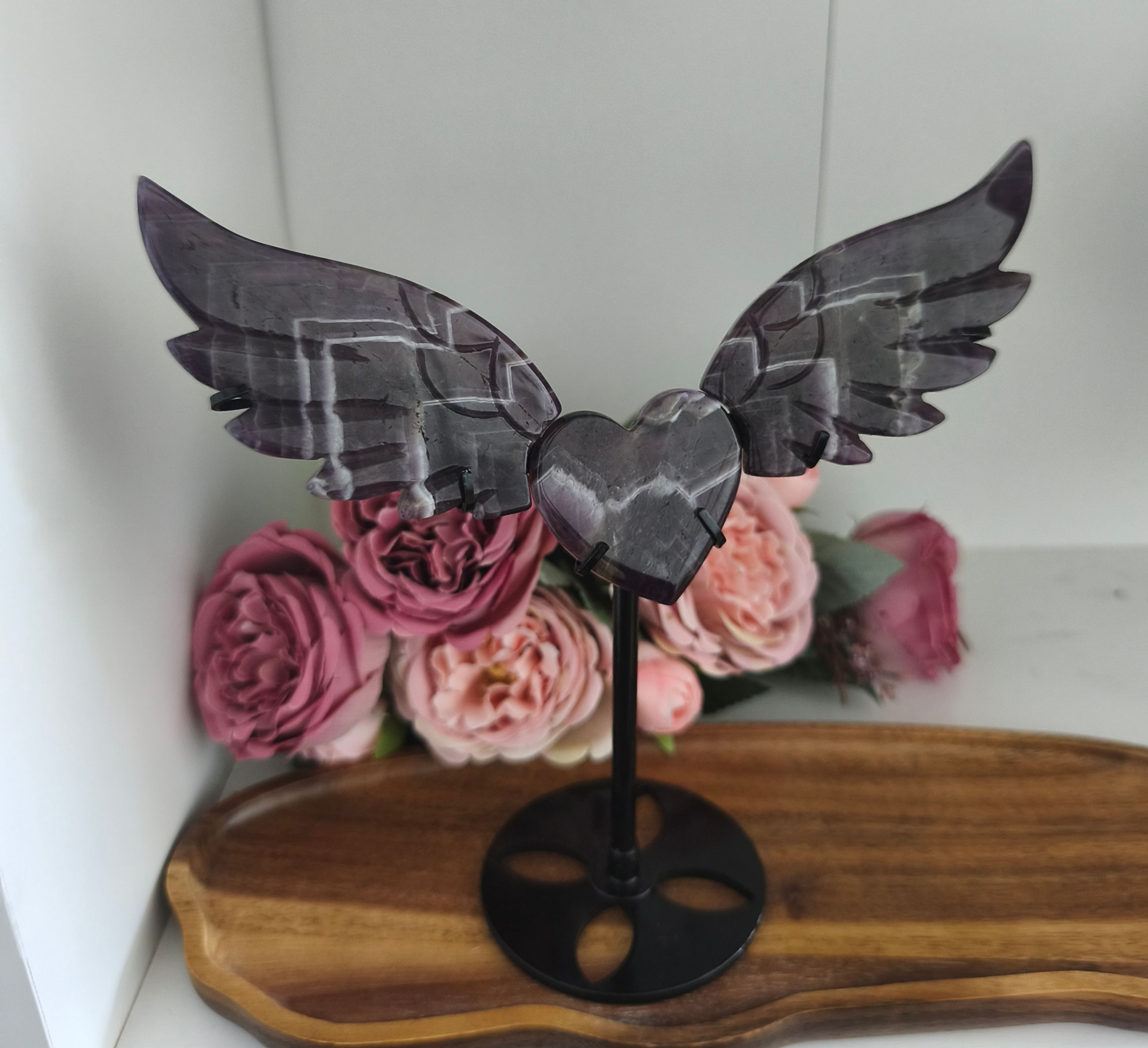 Dream Amethyst Flügel Herz