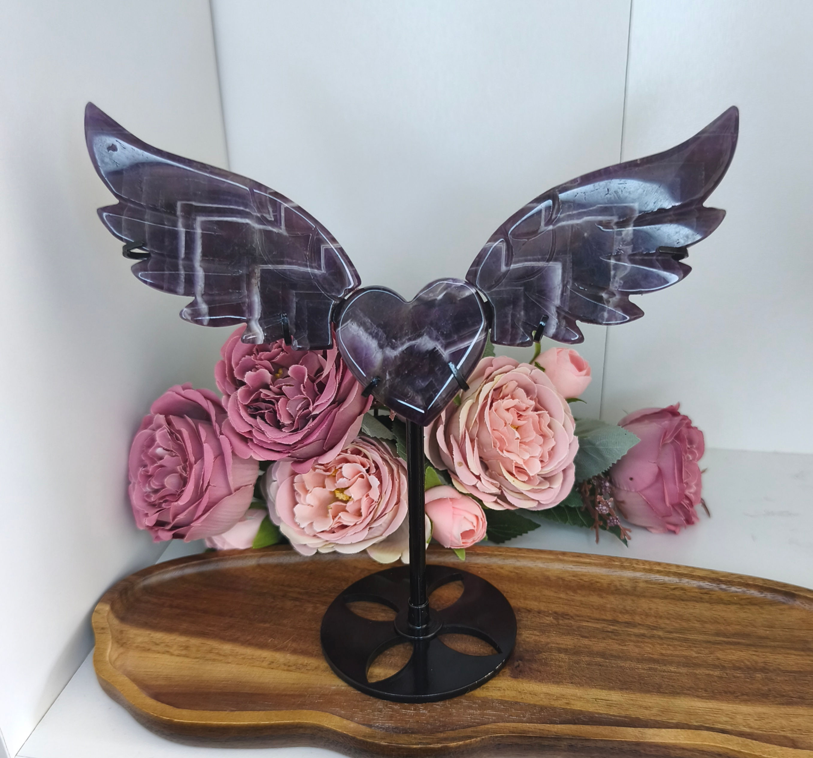 Dream Amethyst Flügel Herz