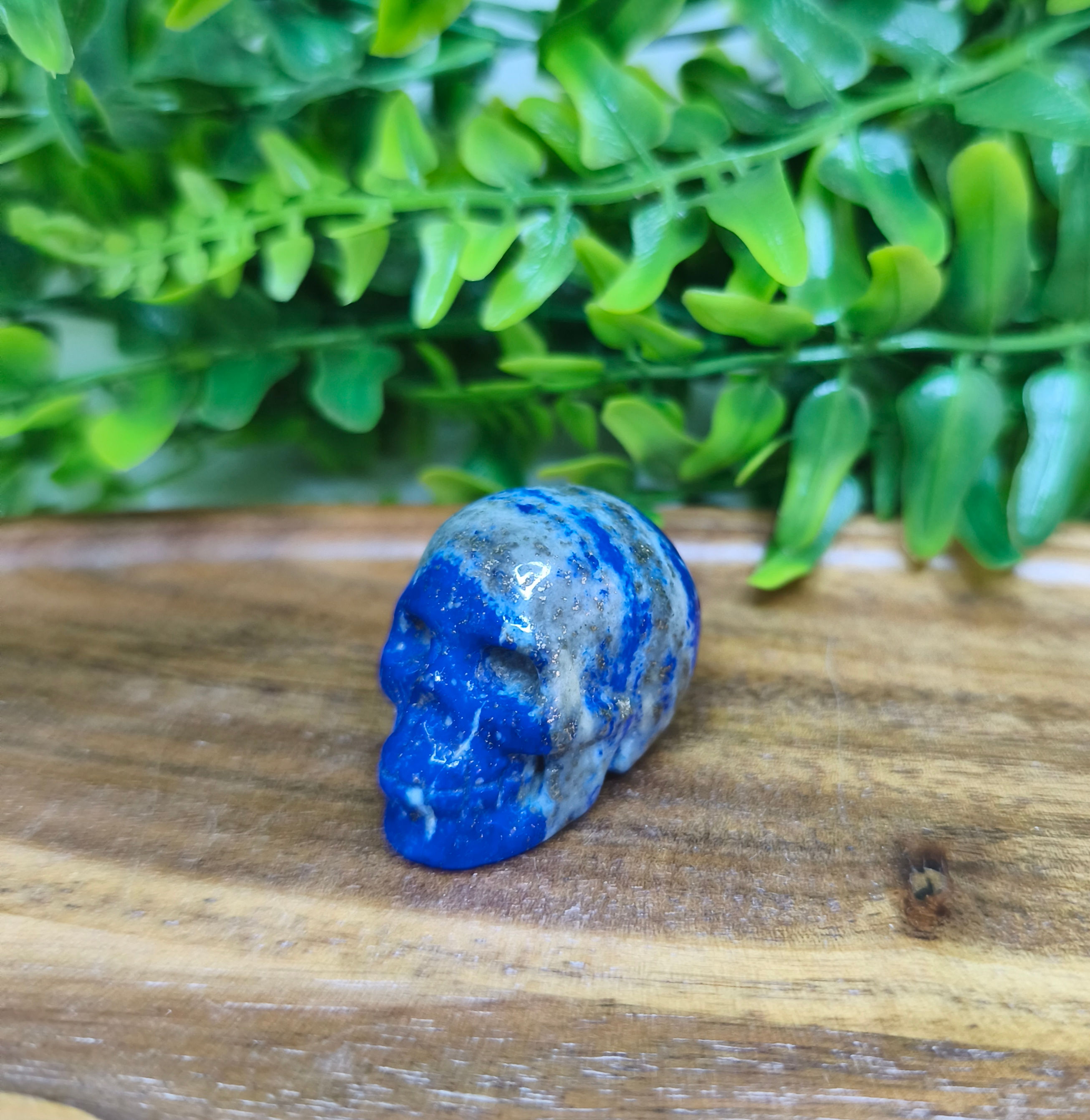 Lapislazuli Schädel