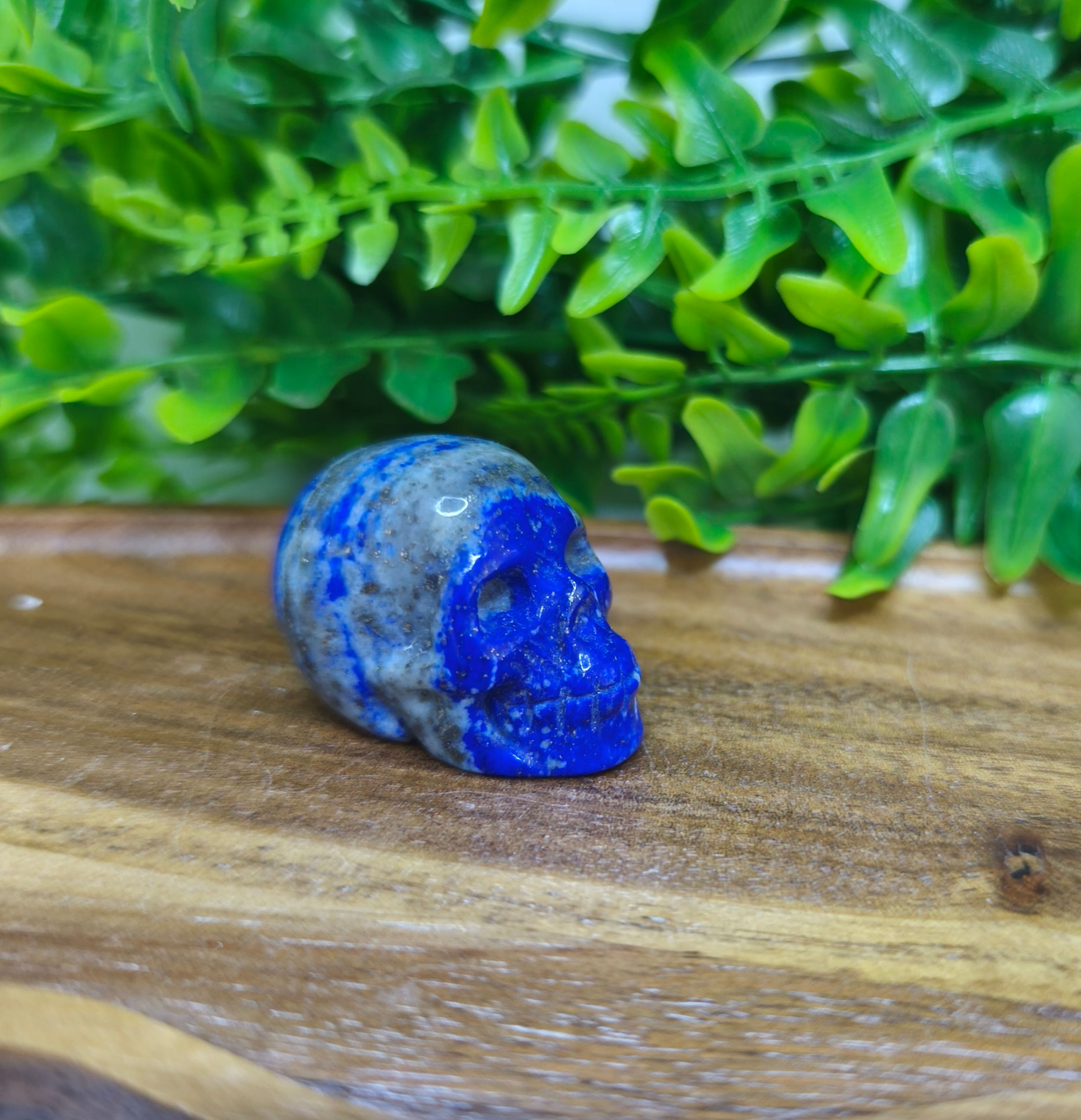 Lapislazuli Schädel