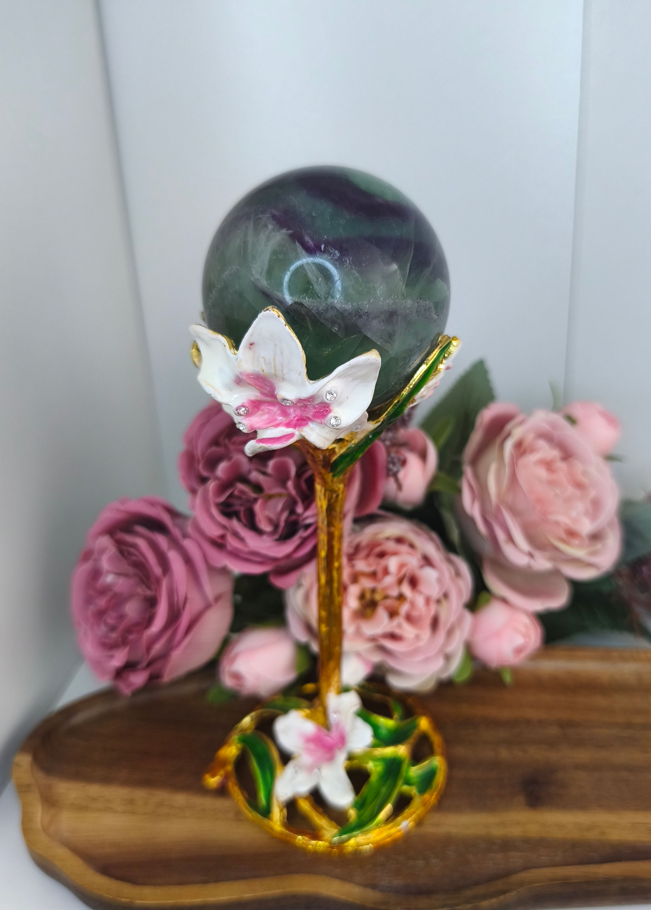 Fluorit Stand Kugel
