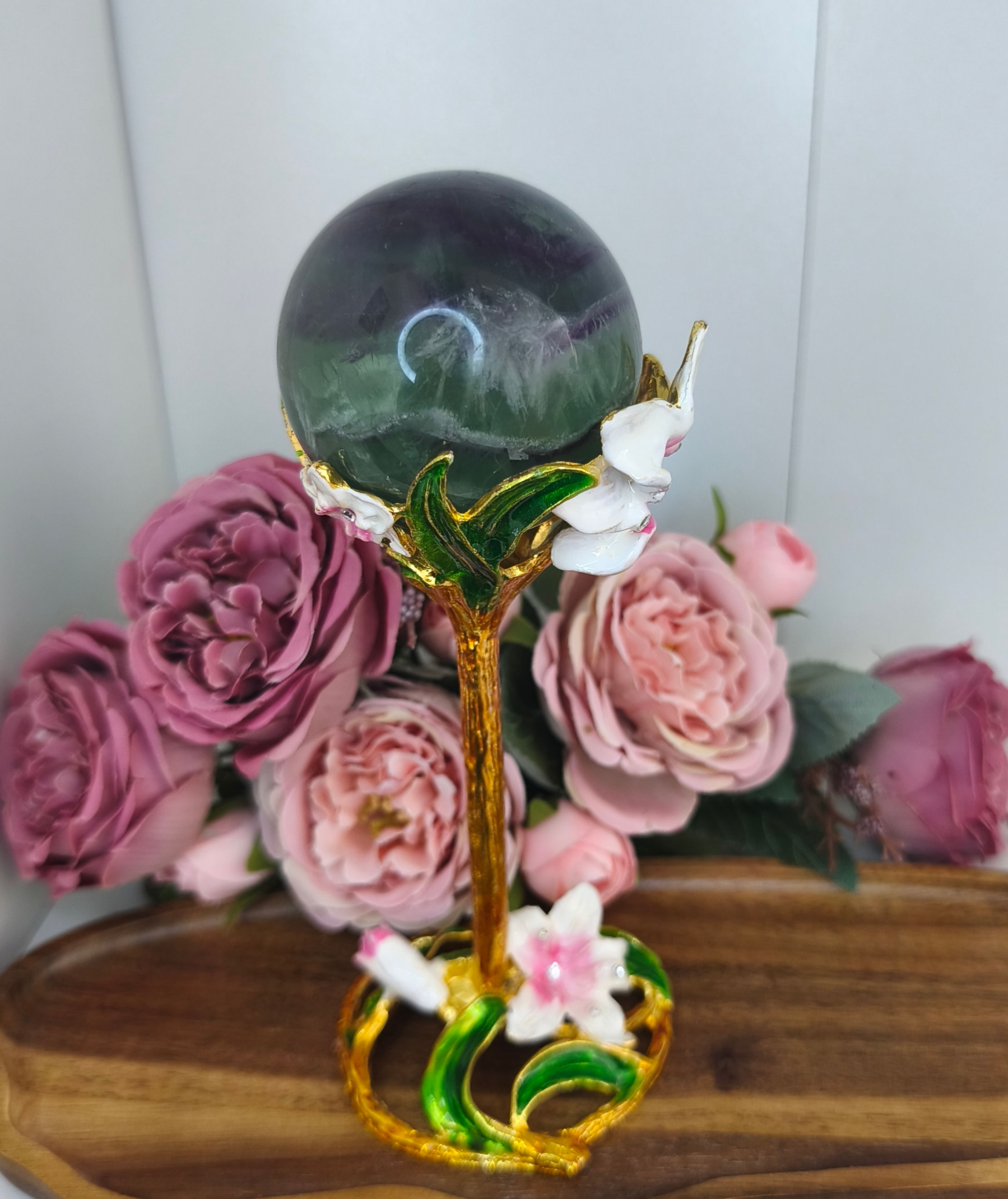 Fluorit Stand Kugel