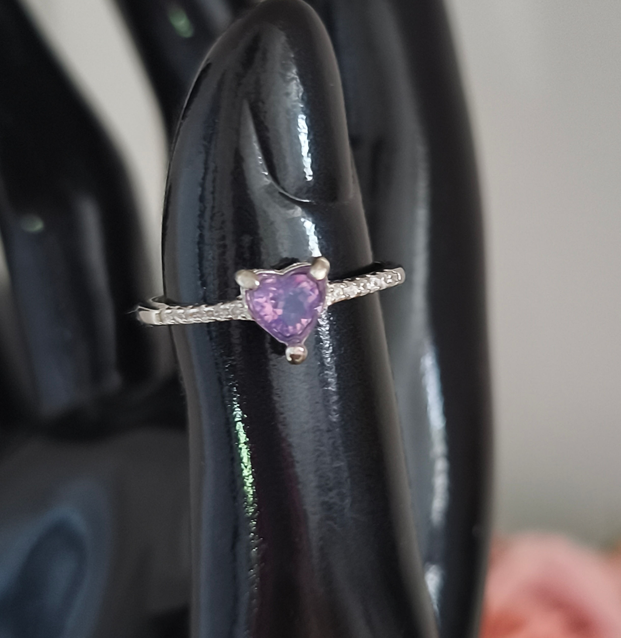 Amethyst S925 Silber Ring