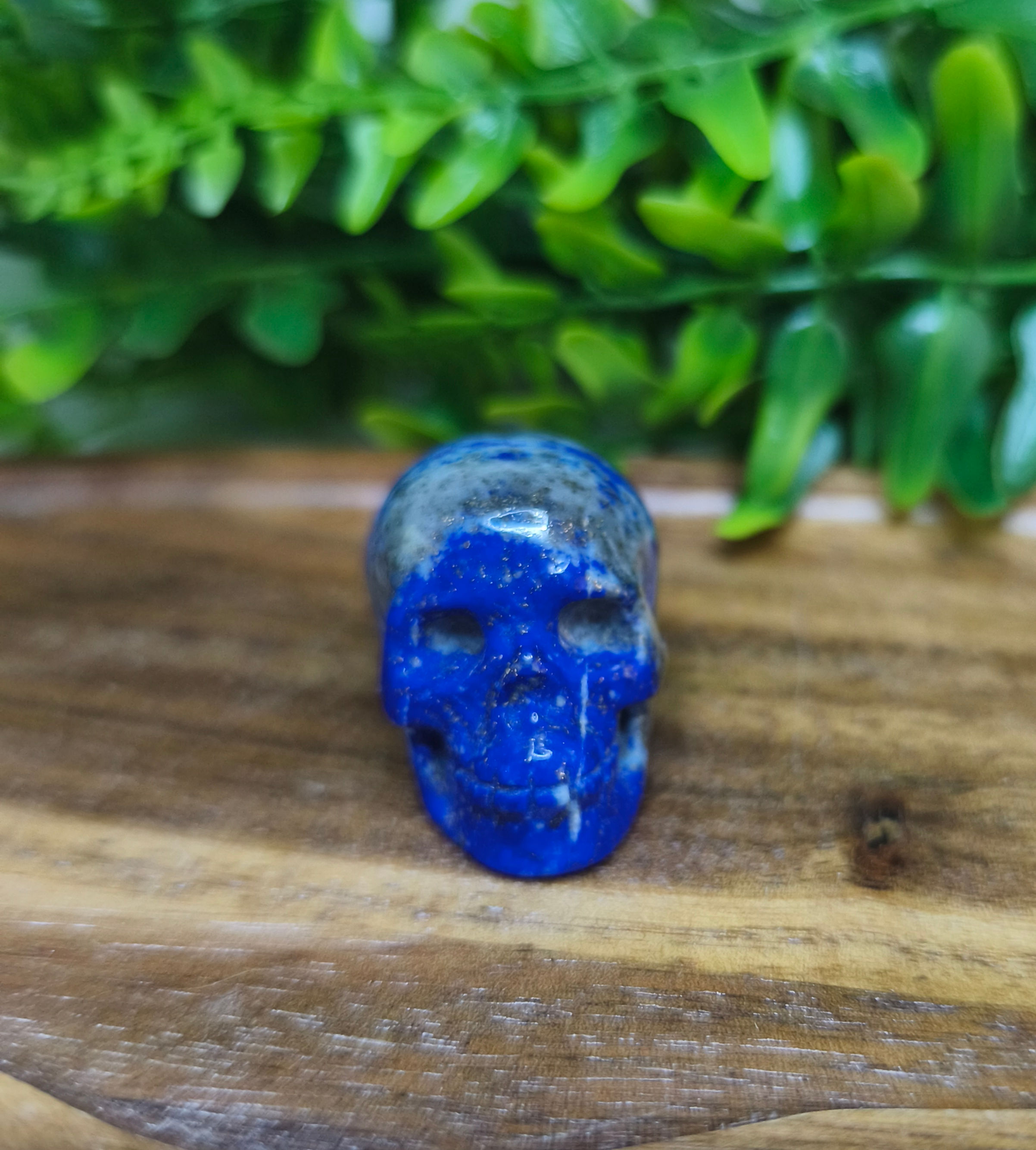 Lapislazuli Schädel