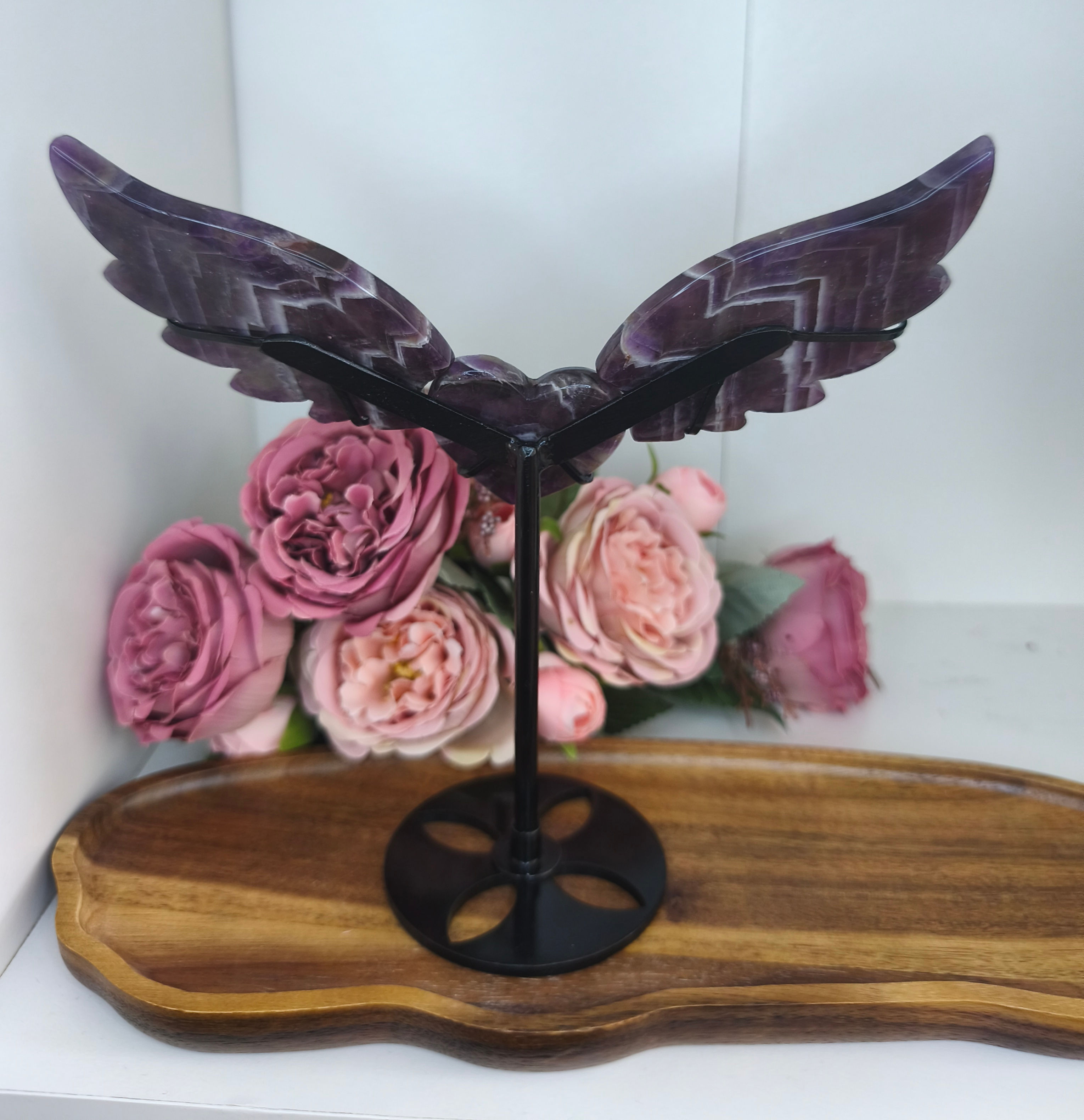 Dream Amethyst Flügel Herz