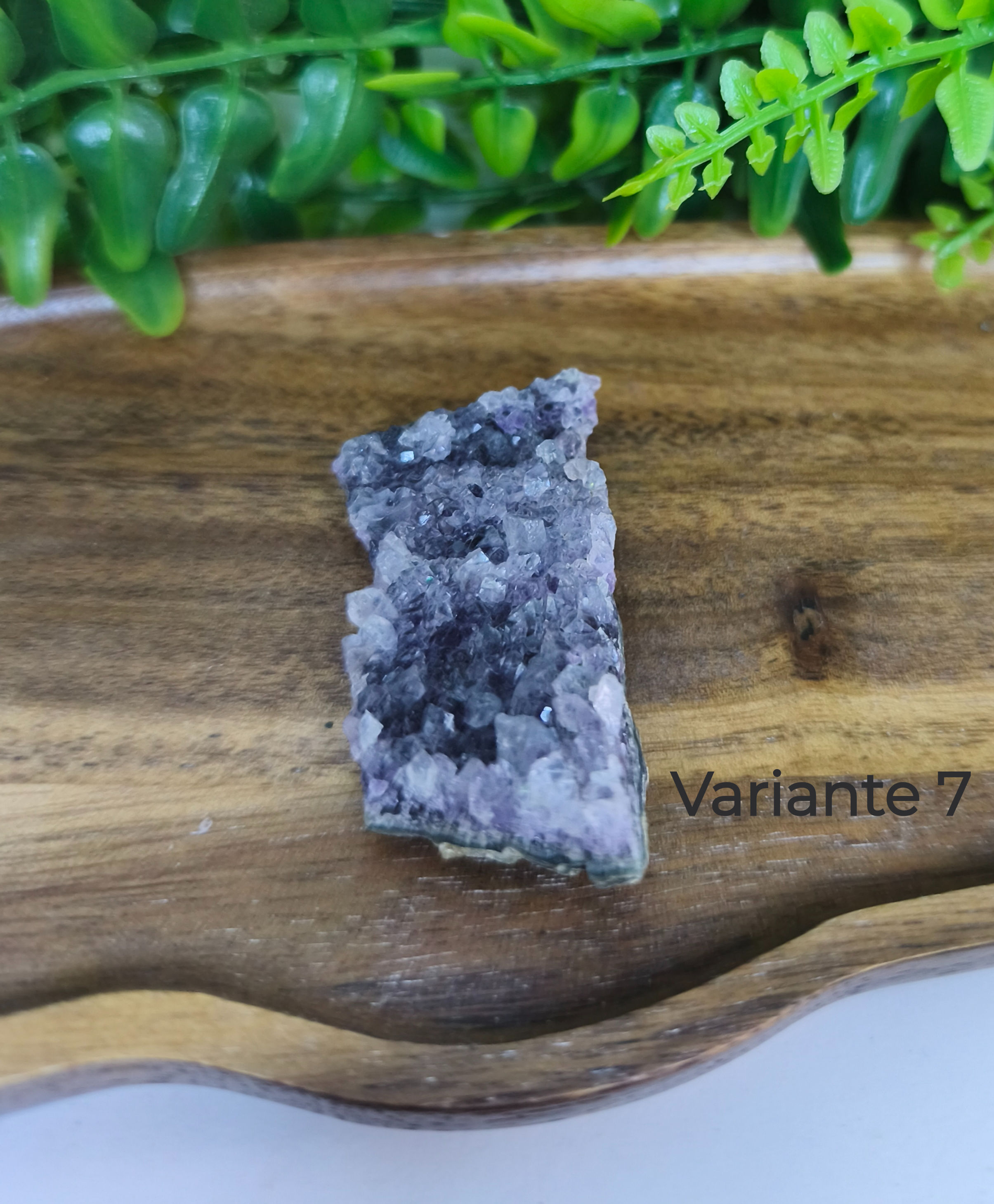 Amethyst Rohstein Cluster