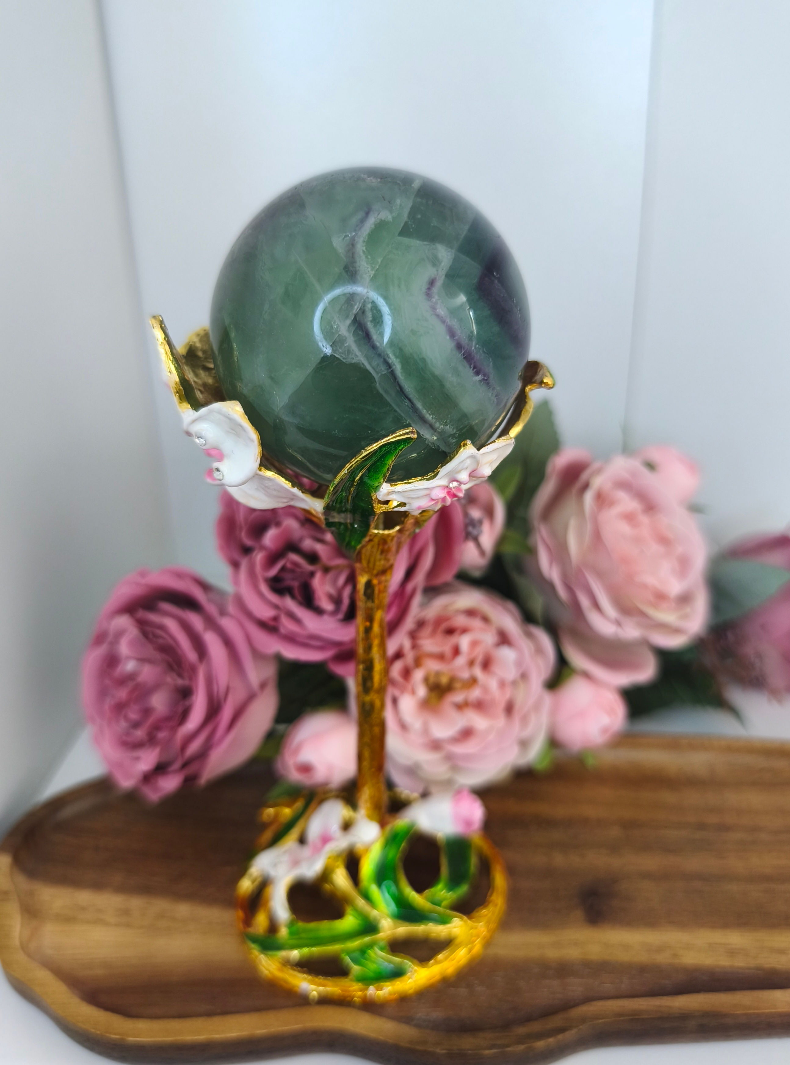 Fluorit Stand Kugel