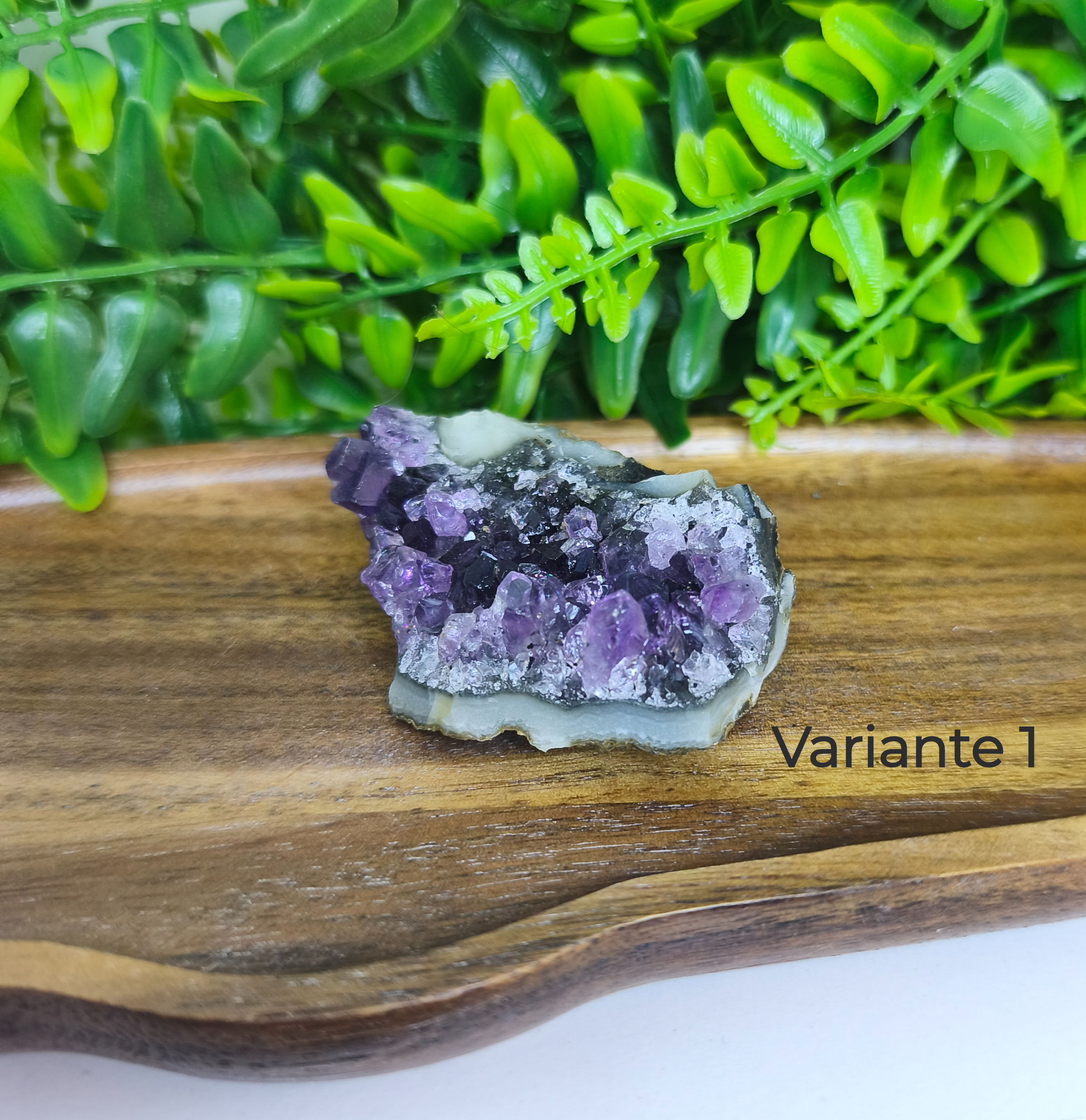 Amethyst Rohstein Cluster