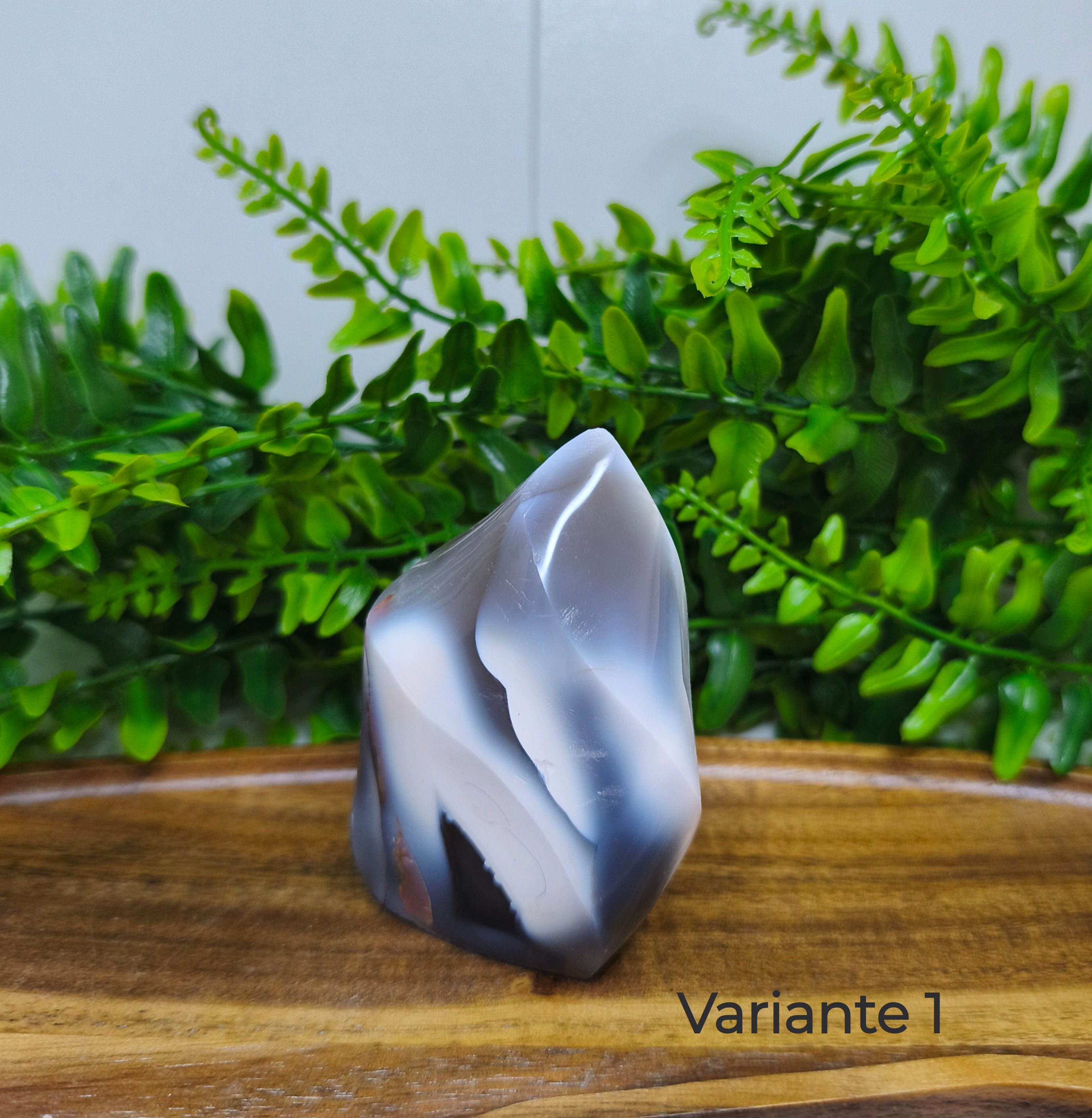 Orca Achat Freiform Flamme B Ware