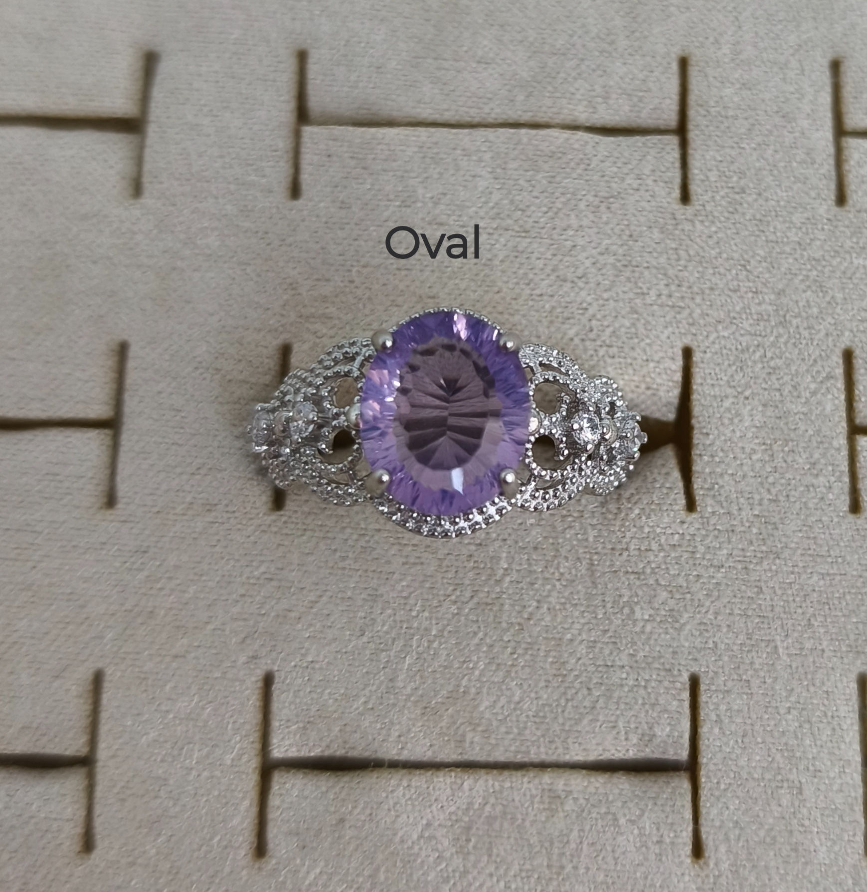 Amethyst S925 Silber Ring