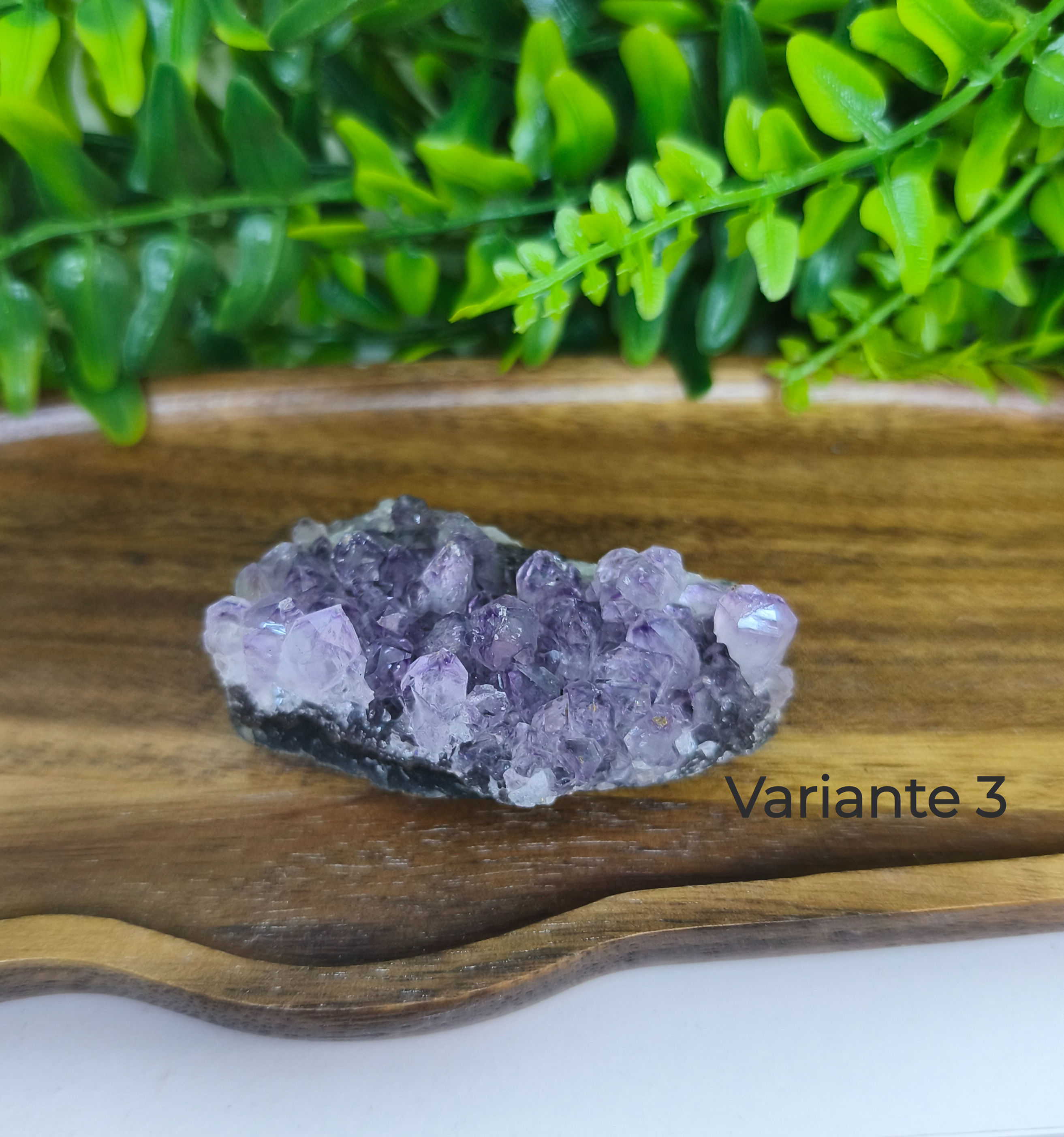 Amethyst Rohstein Cluster