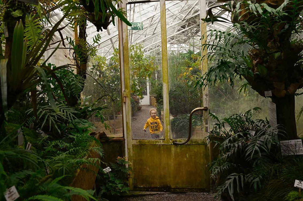 Botanischer Garten in München - Familienausflug