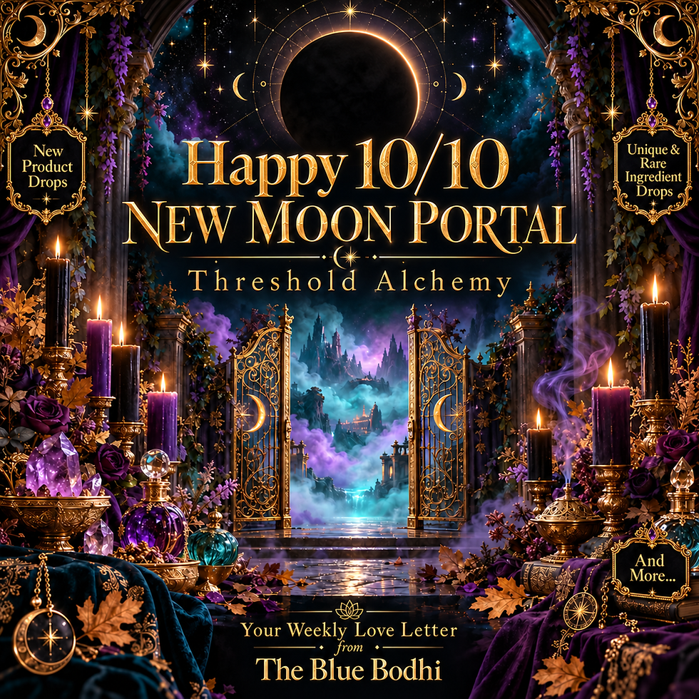 The 10/10 New Moon Portal: A Week of Omens, Alchemy & New Beginnings