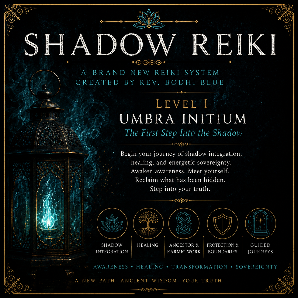 Shadow Reiki Level I: Umbra Initium