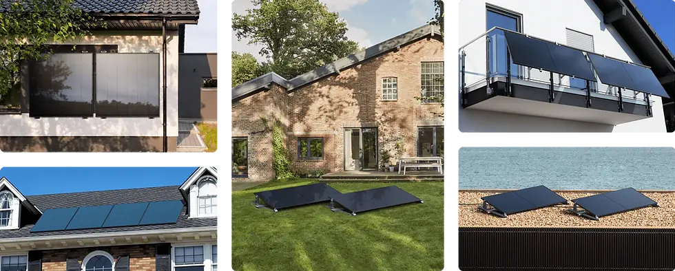 Balcony or plug-in solar, an alternative to rooftop solar panels in Wisconsin