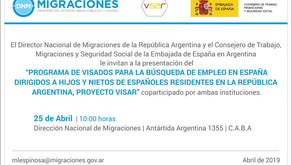 Programa de visados para la búsqueda de empleo en España