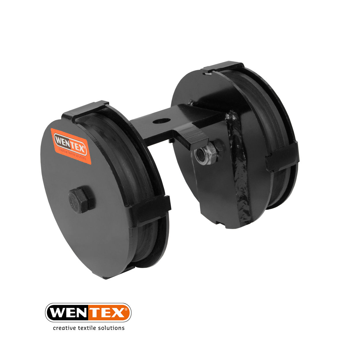 Eurotrack - Pulley - Double Wheel - Black