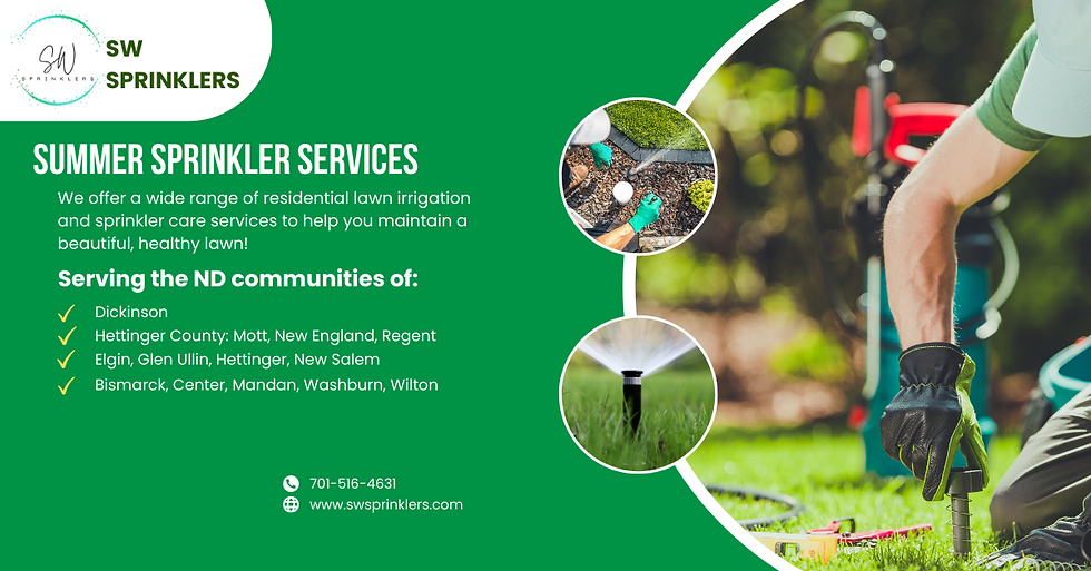 SW Sprinklers Lawn Sprinkler Installation and Repair Serving