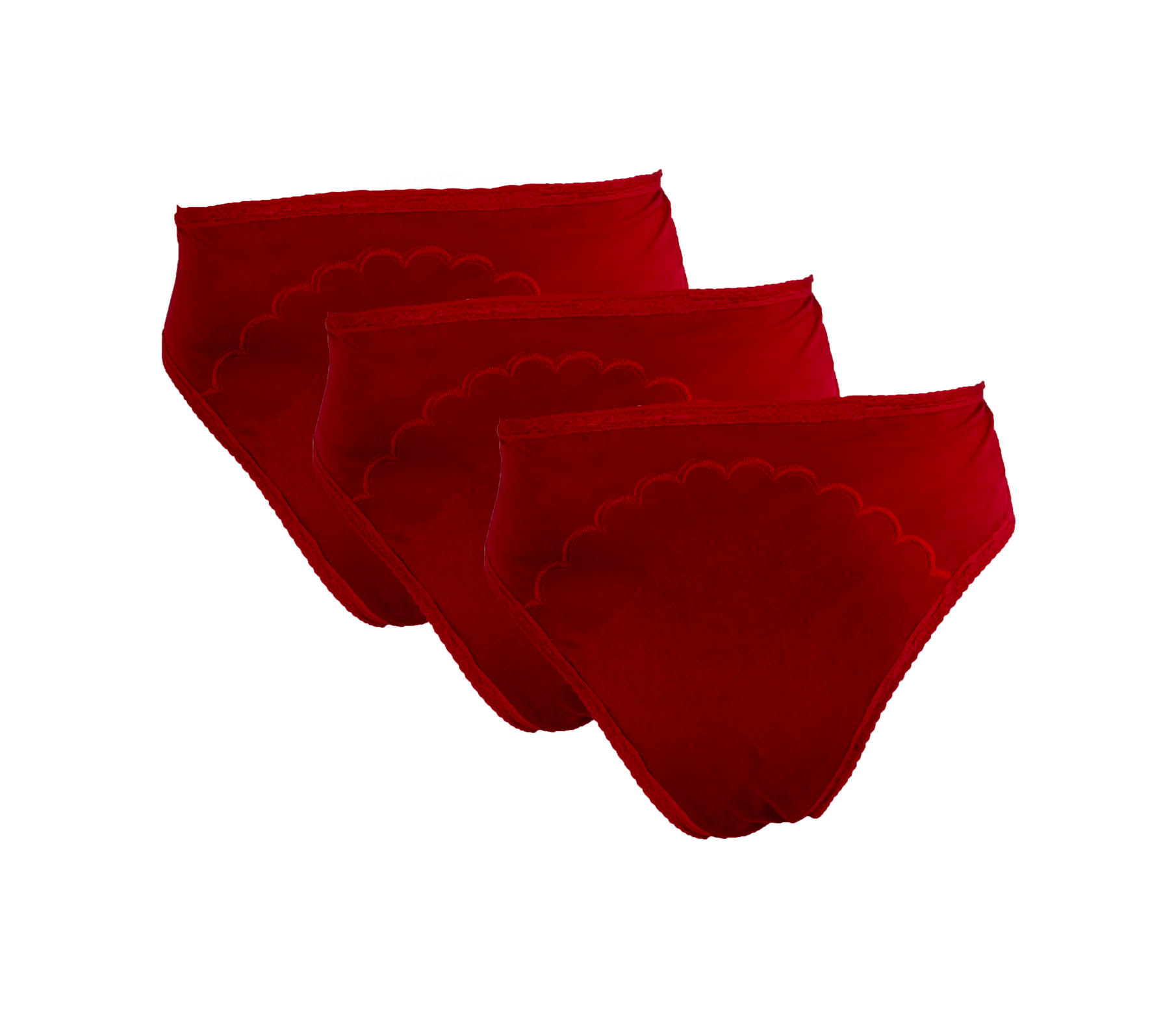 3x Scallop Heavy Flow Period Pant