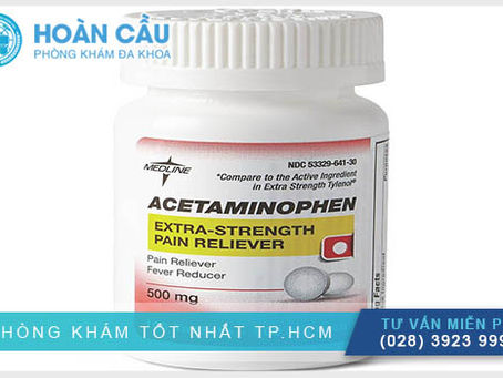 Thuốc hạ sốt Acetaminophen 500 mg
