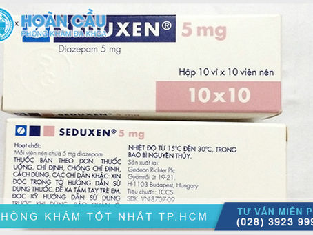 Các loại thuốc tương tác với Seduxen
