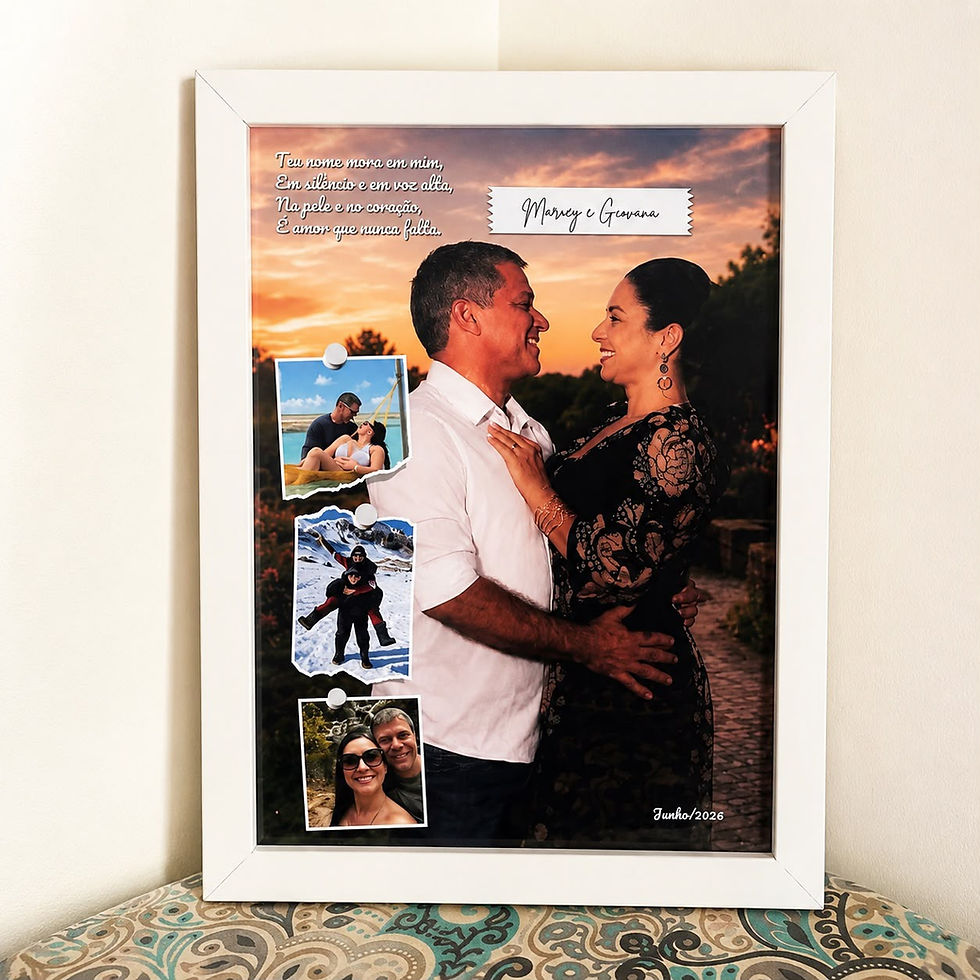 Miniatura: Quadro Personalizado Love 