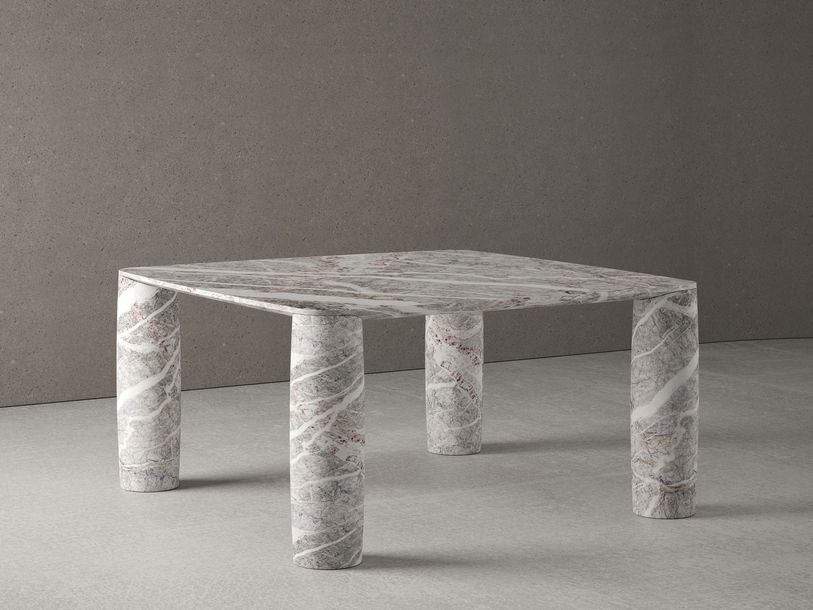 Levante marble dining table made by Serafini
