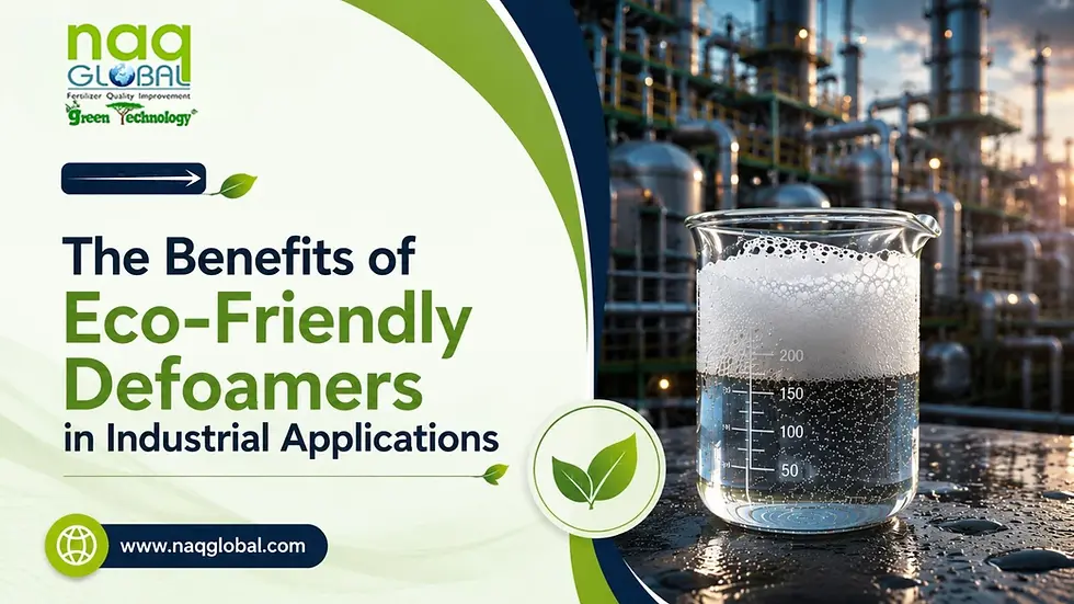 the benefits of eco-friendly defoamers in industrial applications