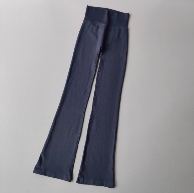 Thumbnail: High Waisted Compression Without Awkward Lines Micro Flared Yoga Outdoor Wear Se