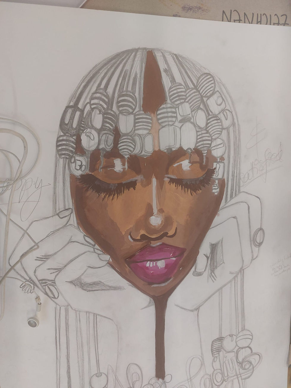 Afro Lady
