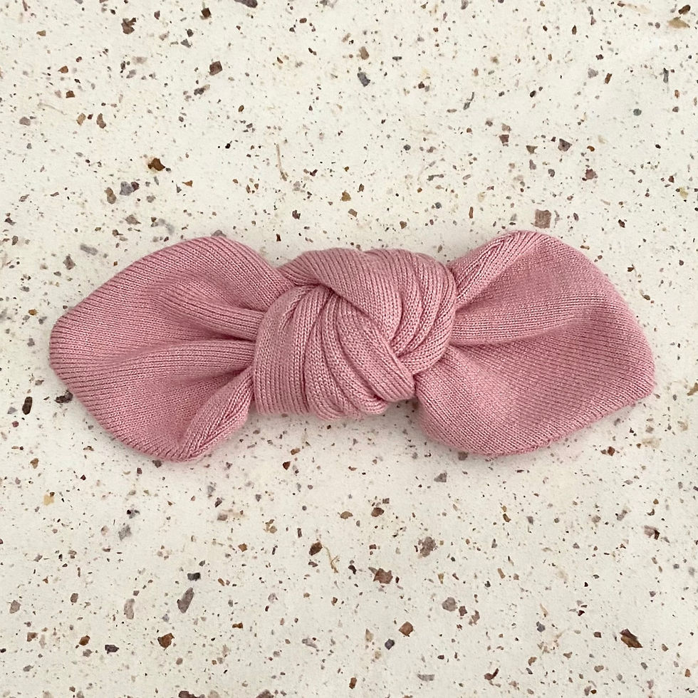 geknoopt licht oudroze