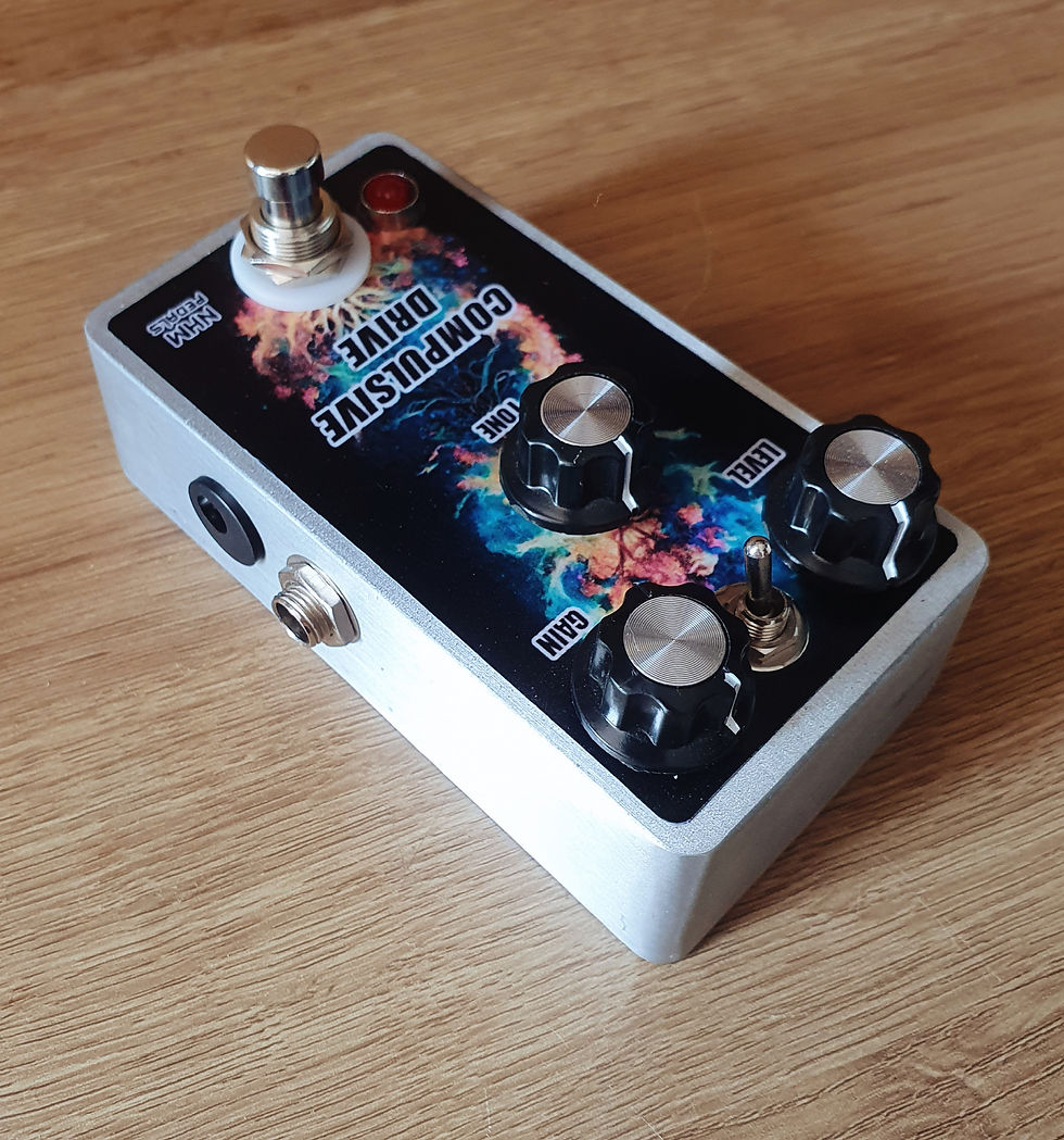 Miniatura: NHM PEDALS Compulsive Drive | Do Clean Boost ao Hard Rock | Compatível com OCD