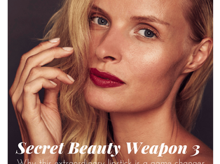 SECRET WEAPON NUMBER 3 –
Why this extraordinary lipstick is a game changer.