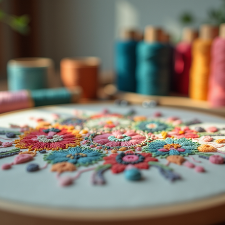 対面刺繍クラスで始めるビーズ刺繍の世界 / 東京・神奈川