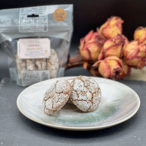 Coffee-Hazelnut Amaretti Cookies (Pack of 4)