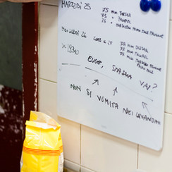 "No throwing up in the sink", italian chefs, Eugenio Roncoroni chef, Beniamino Nespor, City Girl Cooks, Al Mercato Milan, chef stories