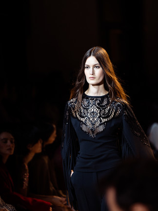 Elie Saab show Paris Women's Fashion Week FW24/25, photographed by Fabio Cannizzo